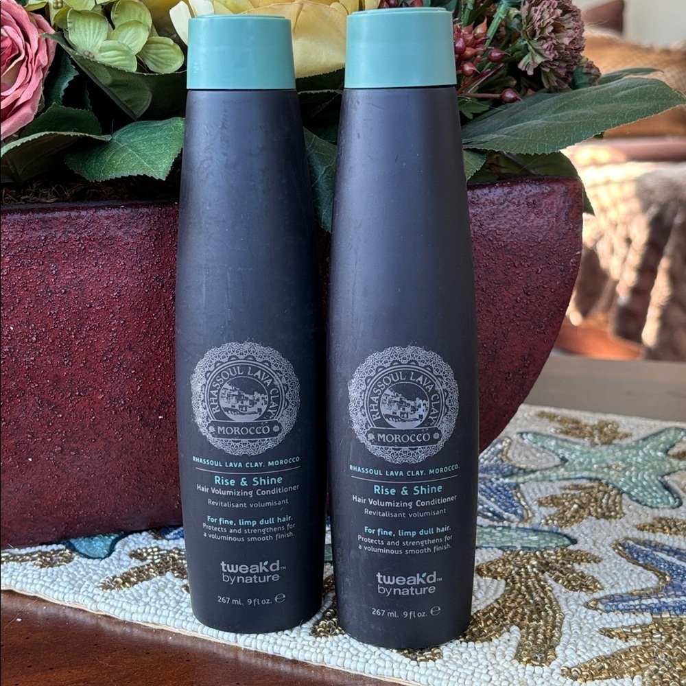 Brand New Tweak’d By Nature Set of 2 Rise & Shine Hair Volumizing Conditioner